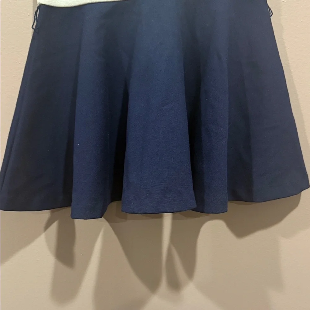 Ralph Lauren Navy and White‎ Striped Dress